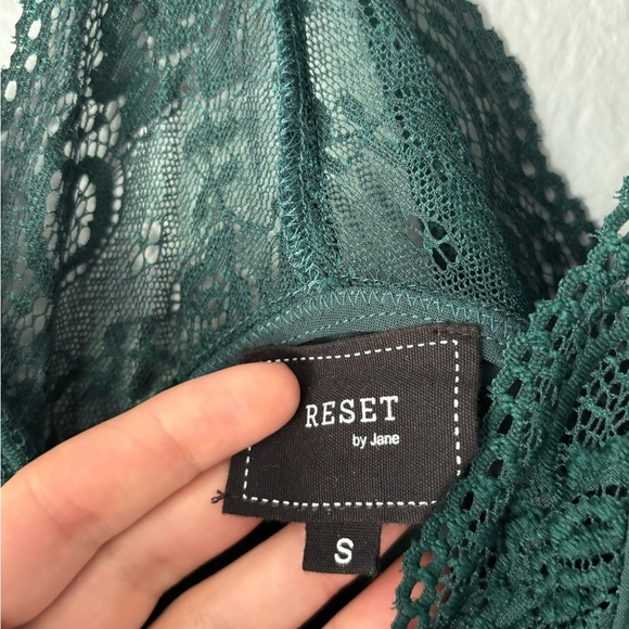 Reset by Jane | Dark Green Lace Camisole | Flowy Tank | S 💚✨ - Picture 8 of 9